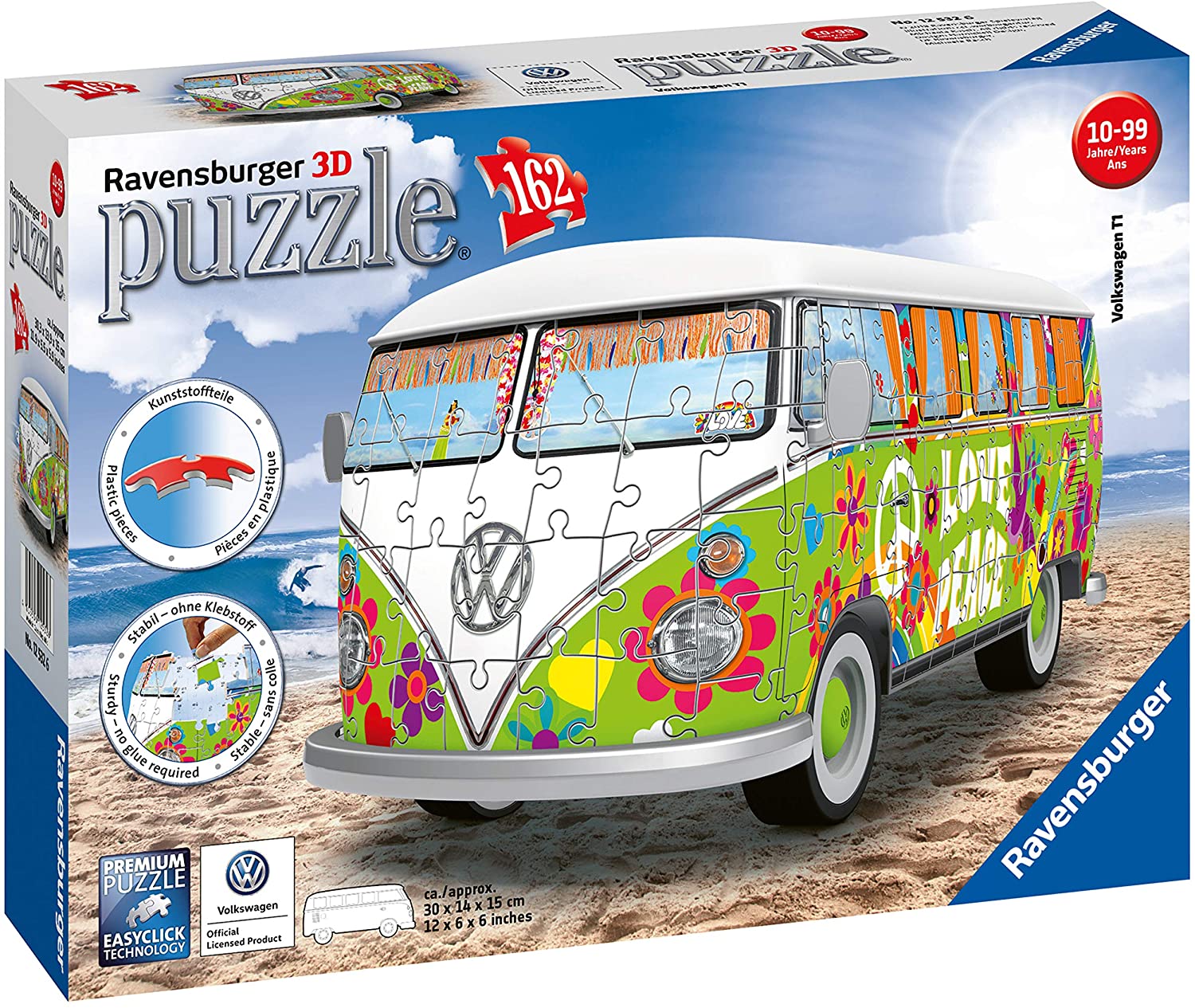 Comprar Ravensburger Puzzle 3D Volkswagen T1 Hippie
