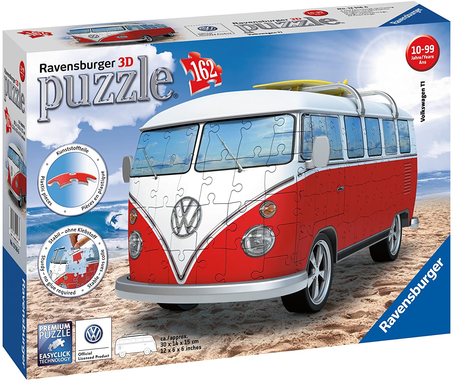 Comprar Ravensburger Puzzle 3D Volkswagen T1 Surf