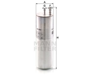 Filtro de combustible Gasoil Mann Filter