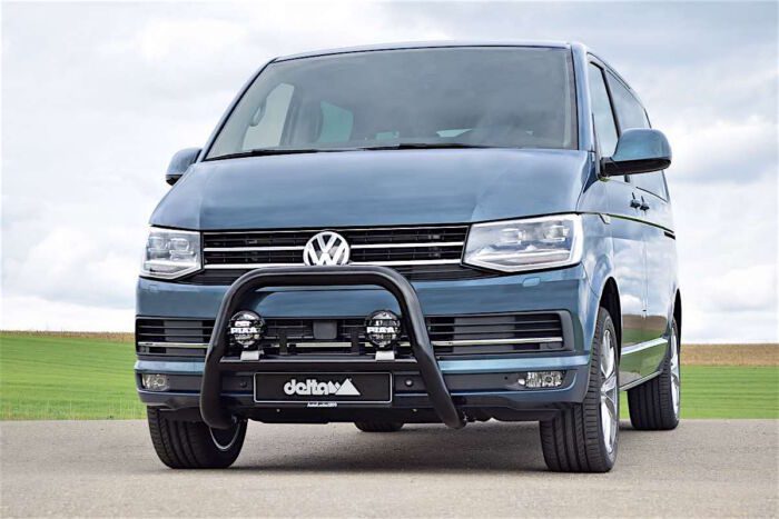 Defensa Delantera OffRoad T6 Negro mate