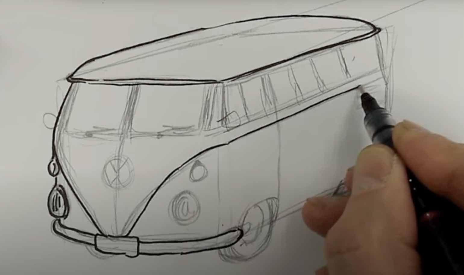 Cómo dibujar una furgoneta camper: Consejos y trucos para dar vida a tu furgo favorita